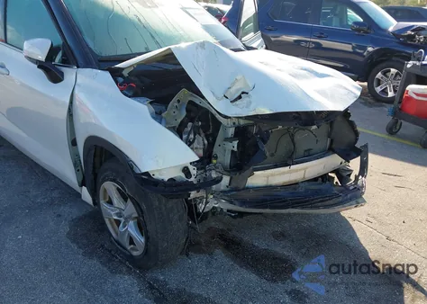 2021 Toyota Highlander L z USA, uszkodzony, nr VIN 5TDCZRAH0MS531973